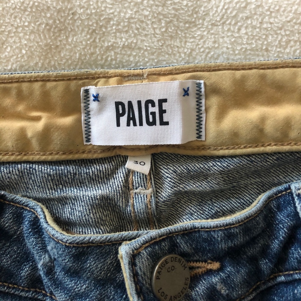 Paige Jeans size 30 skinny ankle Peg